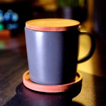 Product Review of SALE !!! wood coaster Rustic / tatakan gelas kayu diameter 10cm from Tokopedia customer review 0