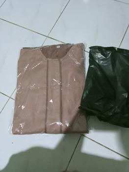 Product Review of gamis syari terbaru Gamis set Jumbo Gamis LD 140cm from Tokopedia customer review 0
