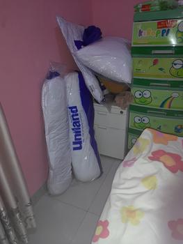 Product Review of Uniland Springbed Rivera Pillowtop Tiffany Full Set Kasur Spring Bed from Tokopedia customer review 0