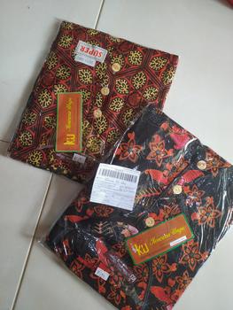 Product Review of Daster Jumbo Kencana Ungu label coklat from Tokopedia customer review 0
