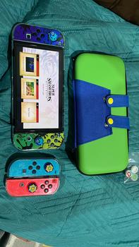 Product Review of Tas Pouch For Nintendo Switch Monster Hunter Rise splatoon 3 pokemon scarlet violet from Tokopedia customer review 0