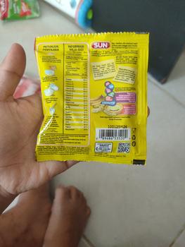 Product Review of SUN BUBUR SEREAL SUSU PISANG SACHET 20 GR X 1 PCS from Tokopedia customer review 0