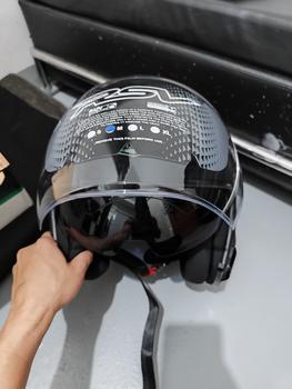 Product Review of HELM Half Face RSV SV300 BLACK DOFF Motorcycle from Tokopedia customer review 2