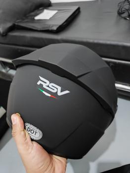 Product Review of HELM Half Face RSV SV300 BLACK DOFF Motorcycle from Tokopedia customer review 3