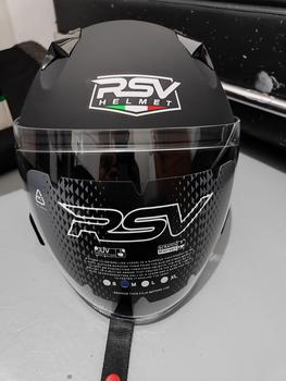 Product Review of HELM Half Face RSV SV300 BLACK DOFF Motorcycle from Tokopedia customer review 1