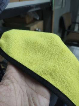 Product Review of Microfiber Kain Lap 30x30 cm Kain Lap Serbaguna 2 Sisi Halus 500 GSM from Tokopedia customer review 1