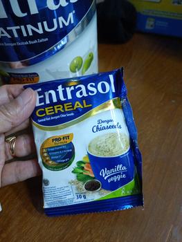 Product Review of ENTRASOL PLATINUM VANILLA 800 G from Tokopedia customer review 0