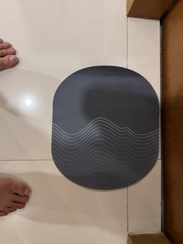 Product Review of Keset Kamar Mandi Diatomite Anti Slip Anti Bau Cepat Kering Karet Diatomite Mat from Tokopedia customer review 1