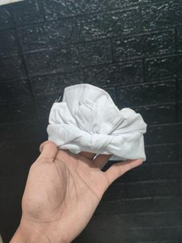 Product Review of udeng putih jadi,bungkulan,putih polos from Tokopedia customer review 0