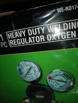 Product Review of Tekiro Regulator las oksigen / Heavy Duty Welding Regulator Oxygen from Tokopedia customer review 0