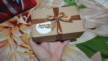 Product Review of HAMPERS HIJAB SEGI EMPAT EXCLUSIVE | HAMPERS LEBARAN IDUL FITRI from Tokopedia customer review 0