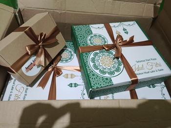 Product Review of HAMPERS HIJAB SEGI EMPAT EXCLUSIVE | HAMPERS LEBARAN IDUL FITRI from Tokopedia customer review 1