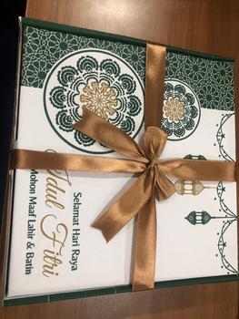 Product Review of HAMPERS HIJAB SEGI EMPAT EXCLUSIVE | HAMPERS LEBARAN IDUL FITRI from Tokopedia customer review 1