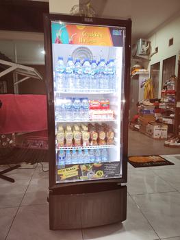 Display Cooler Showcase RSA Agate 200 Kulkas Kaca Pendingin Minuman ...