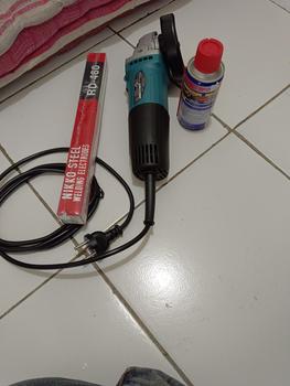 Product Review of Maktec MT90 MT 90 Ongkir 2kg Mesin Gerinda Tangan Maktec MT90 from Tokopedia customer review 0