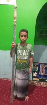 Product Review of Tongkat Mimbar Masjid Kayu Jati - Tongkat Khutbah Jati Murah from Tokopedia customer review 1