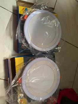 Product Review of Lampu Downlight Panel LED Inbow Bulat Kotak 2 Warna 12 + 4 Watt from Tokopedia customer review 0