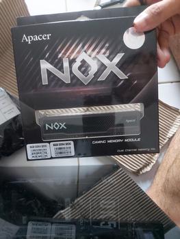 Product Review of RAM APACER NOX 16GB KIT 3200 (2x8GB) Gaming Memory from Tokopedia customer review 1
