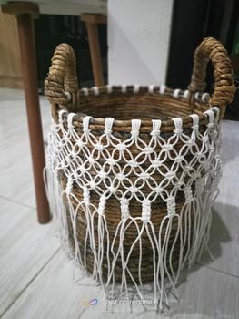 Product Review of Keranjang Anyaman Banana Macrame / Cover Pot / Keranjang Macrame from Tokopedia customer review 0