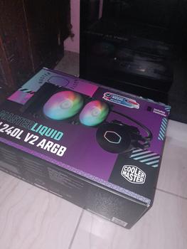Product Review of COOLER MASTER MASTERLIQUID 240L CORE ARGB | ML240L CORE LIQUID COOLER from Tokopedia customer review 0