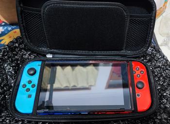 Product Review of Tas Pouch For Nintendo Switch Monster Hunter Rise splatoon 3 pokemon scarlet violet from Tokopedia customer review 1