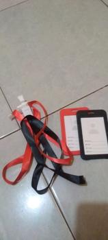 Product Review of Card Holder Name Tag 2 Sisi Bahan PP Murah Jepit Gantungan Tempat ID from Tokopedia customer review 0
