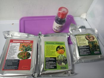 Product Review of pupuk booster mangga pupuk buah melebatkan dan mempercepat from Tokopedia customer review 0