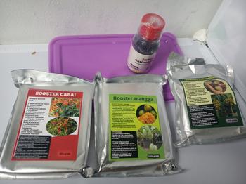 Product Review of pupuk booster mangga pupuk buah melebatkan dan mempercepat from Tokopedia customer review 1