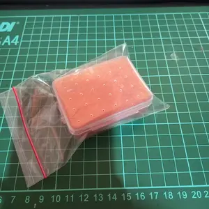 SIlica Gel Orange Kotak Plastik Untuk Dry Box Kamera 50 gram