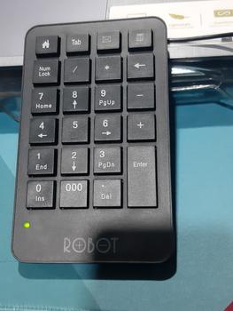 Product Review of Robot Keyboard Numerik Numpad USB RK01 Black from Tokopedia customer review 0