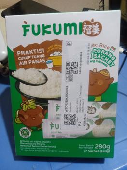 Product Review of Fukumi Beras Porang Konjac Rice Sachet 1 Box Food Bubur from Tokopedia customer review 0