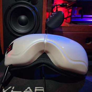 Product Review of Premium Eye Care Massager Alat Pijat Mata Alat Terapi Mata bluetooth from Tokopedia customer review 0