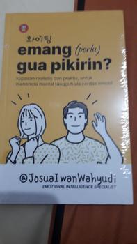 Product Review of Buku Emang Perlu Gua Pikirin - Josua Iwan wahyudi from Tokopedia customer review 0