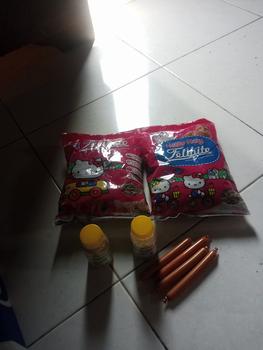 Product Review of Snack Anjing Kucing Rasa Sosis Daging Ayam Bebak Sapi Cemilan Pet from Tokopedia customer review 0