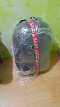 Product Review of BEANBAG WATERPROFF Triangle Size Large Plus ISI | bean bag waterproof sofa from Tokopedia customer review 0
