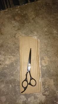 Product Review of Gunting Cukur Rambut Flat Stainless Steel/Gunting Cukur Barbershop - ALAT KECANTIKAN from Tokopedia customer review 0