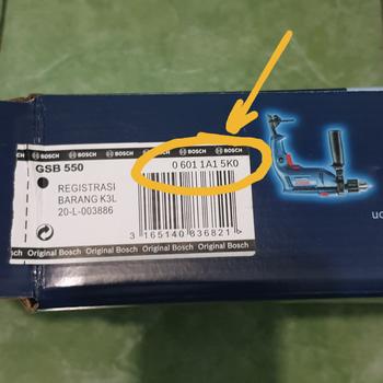 Product Review of Bosch Bor Beton 13 mm GSB 600 from Tokopedia customer review 2