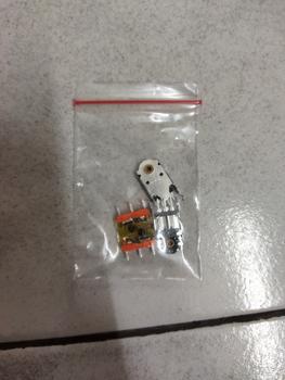 Product Review of TTC Dustproof Gold Mouse Micro Switch - Tombol Klik 3 Pin 30M 60M 80M from Tokopedia customer review 1