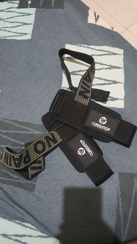 Product Review of CoreNation Active Wrist Wrap Strap Support Wrist Wrap Wristband Weight Lifting Gym Fitness - WIDE FASTGRIP from Tokopedia customer review 0