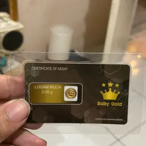 Logam Mulia BABY GOLD Emas Mini 0.005gr