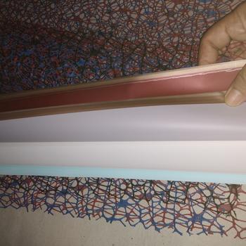Product Review of Gold Border Frame Cellophane Wrapping Paper Kertas Bunga from Tokopedia customer review 0