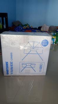 Product Review of Box Tempat Tidur Ranjang Bayi Babydoes Box CH 16421 Travee Cribs newborn furniture from Tokopedia customer review 0