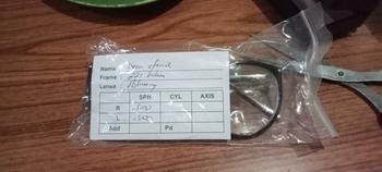 Product Review of frame kacamata wanita gratis lensa minus, plus dan cylinder from Tokopedia customer review 0
