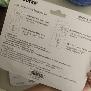 Gantungan Adhesive Hook Tempel Dinding Perekat Joyko ADHK-3120 ~ 3150
