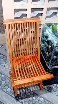 Product Review of Kursi Lipat Kayu Jati ASLI Cafe GARDEN Minimalis - Kursi Lipat Teras from Tokopedia customer review 1