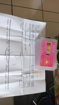 Product Review of Logam Mulia BABY GOLD Emas Mini 0.002 gram from Tokopedia customer review 0