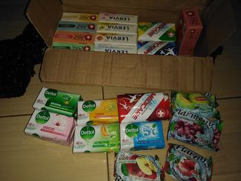 Product Review of Sabun Mandi Harmony Batang (Jual Eceran) - Aroma Buah Lemon Orange Wanginya  Tubuh  Soap Mencerahkan Tangan Membersihkan from Tokopedia customer review 0