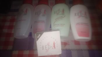 Product Review of Red-A Face Tonic Anti Oxidant with VIT E, Extract Red Algae & Averrhoa - 125ml from Tokopedia customer review 2