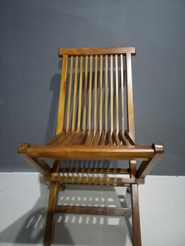 Product Review of Kursi Lipat Kayu Jati ASLI Cafe GARDEN Minimalis - Kursi Lipat Teras from Tokopedia customer review 1