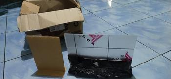 Product Review of Tempat Brosur A5 Potrait 2 Sisi Akrilik 2mm - Tent Holder / Tent Card Stand Display - Desk from Tokopedia customer review 0